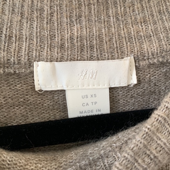 Color block wool Crewneck - Picture 3 of 3
